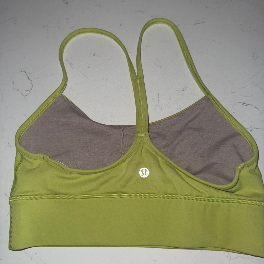 lululemon athletica Lime Sports Bra